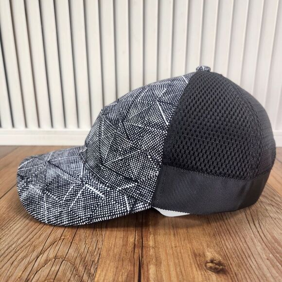 Lululemon Athletica Black White Geometric Snapback Baseball Hat Cap Casual Style - Picture 6 of 10